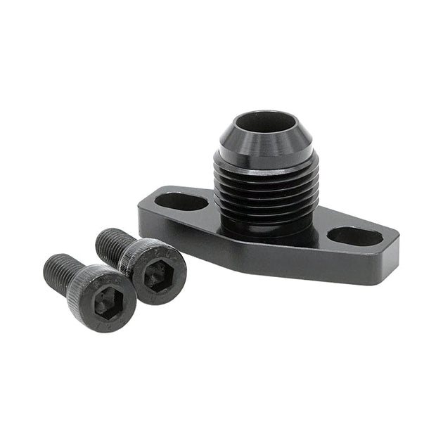 Oil Drain Flange -10AN Male Flare with O-Ring Style Seating Surface (1.500" - 1.750" Bolt Circle) Ace Race Parts