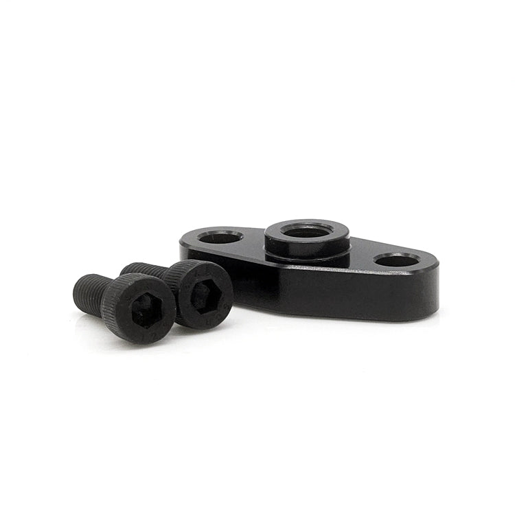 Oil Feed Flange 1/8" FNPT with O-Ring Style Seating Surface (1.500" Bolt Circle / 25/64" Thick) Ace Race Parts