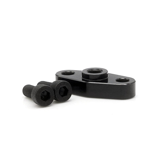 Oil Feed Flange 1/8" FNPT with O-Ring Style Seating Surface (1.500" Bolt Circle / 25/64" Thick) Ace Race Parts