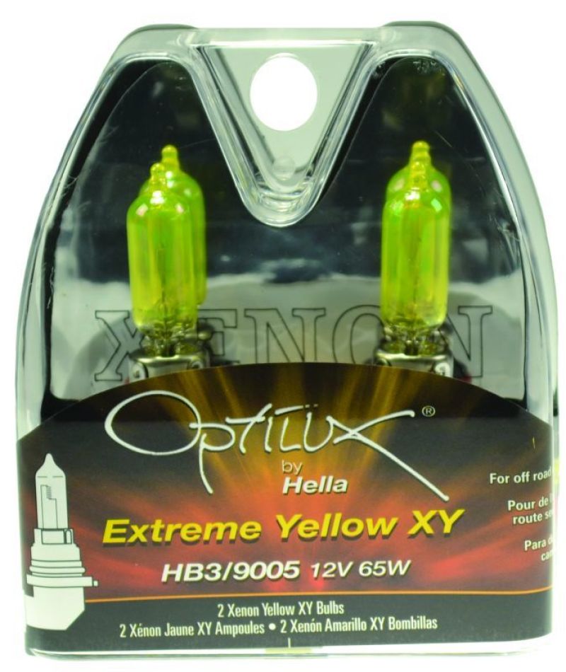 Hella Optilux HB3 9005 12V/65W XY Xenon Yellow Bulb - DFW Speed Syndicate