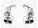 Roush 2018-2023 Ford Mustang 5.0L GT Axle-Back Exhaust Kit - DFW Speed Syndicate