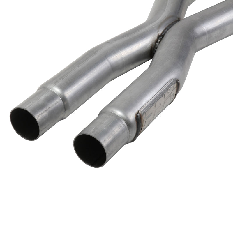 BBK 15-20 Ford Mustang GT 5.0L Resonator Delete X-Pipe (For Use w/Shorties Or Stock Manifolds) BBK