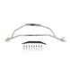 BBK MUSTANG V6/MUSTANG GT STRUT TOWER BRACE (POWDER CHROME) - DFW Speed Syndicate