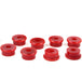 BBK REPLACEMENT REAR BBK LOWER CONTROL ARM BUSHINGS RED POLYURETHANE - DFW Speed Syndicate