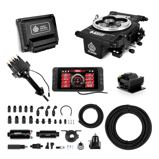 Killshot 4-bbl EFI Master Kits (Black) Aces EFI B2B