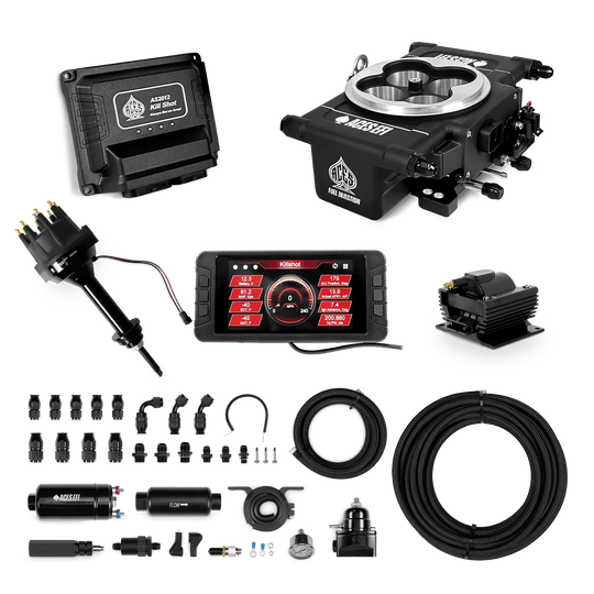 Killshot 4-bbl EFI Master Kits (Black) Aces EFI B2B