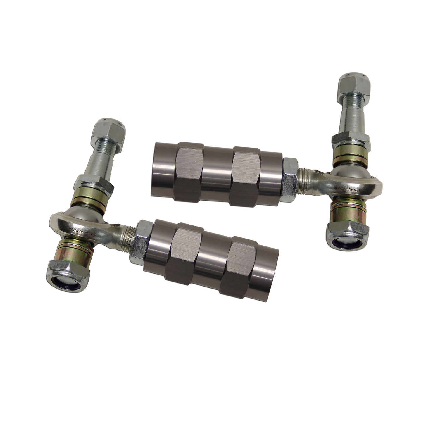 BBK 2005-2014 MUSTANG FRONT BUMP-STEER KIT CNC BILLET ALUMINUM HD HEIM JOINTS - DFW Speed Syndicate