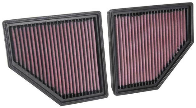 K&N 16-19 BMW 750i L6-4.4L F/I Replacement Drop In Air Filter - DFW Speed Syndicate