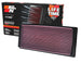 K&N 96-02 Jeep Wrangler 2.5L L4 / 96-06 4.0L L4 Drop In Air Filter - DFW Speed Syndicate