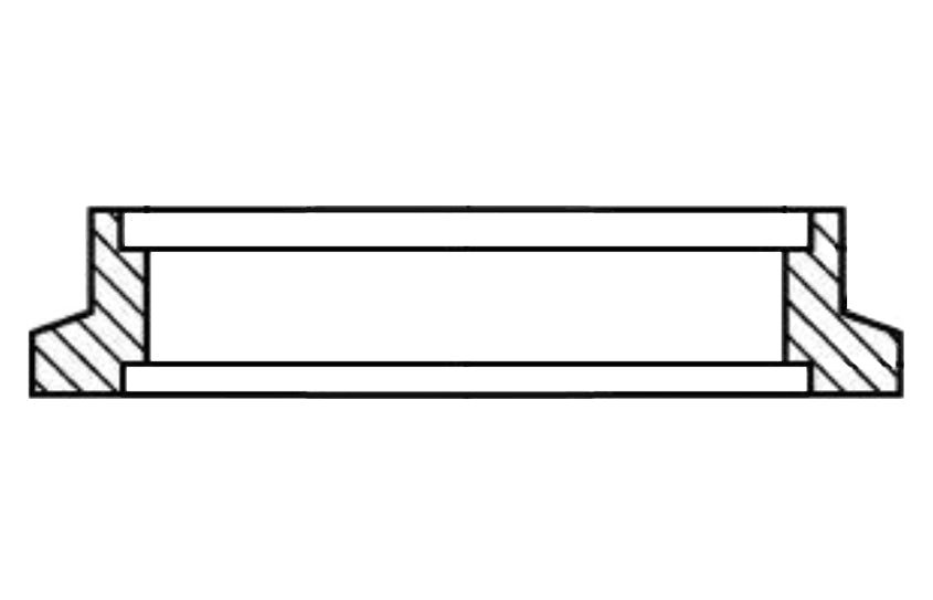 Outlet Flange for TiAL 44mm MV-R Wastegate CP2 Titanium Ace Race Parts