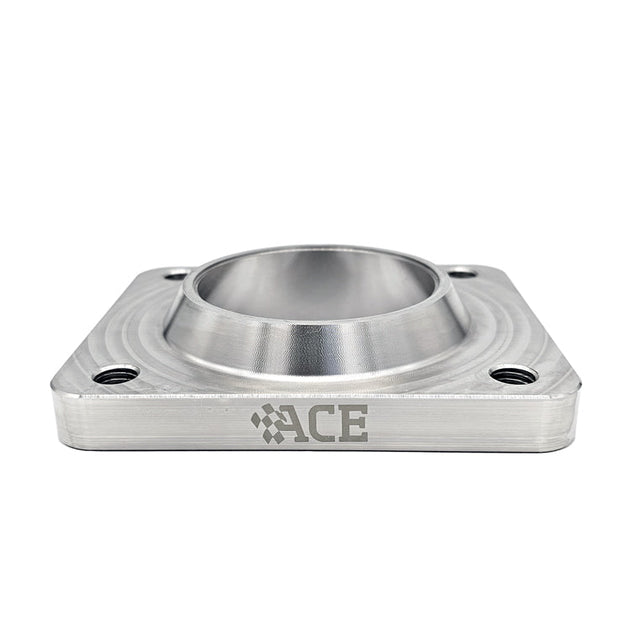 Transition Turbo Flange - Undivided T4 to Single 2" NPS (2.375" OD) - 304 Stainless Ace Race Parts