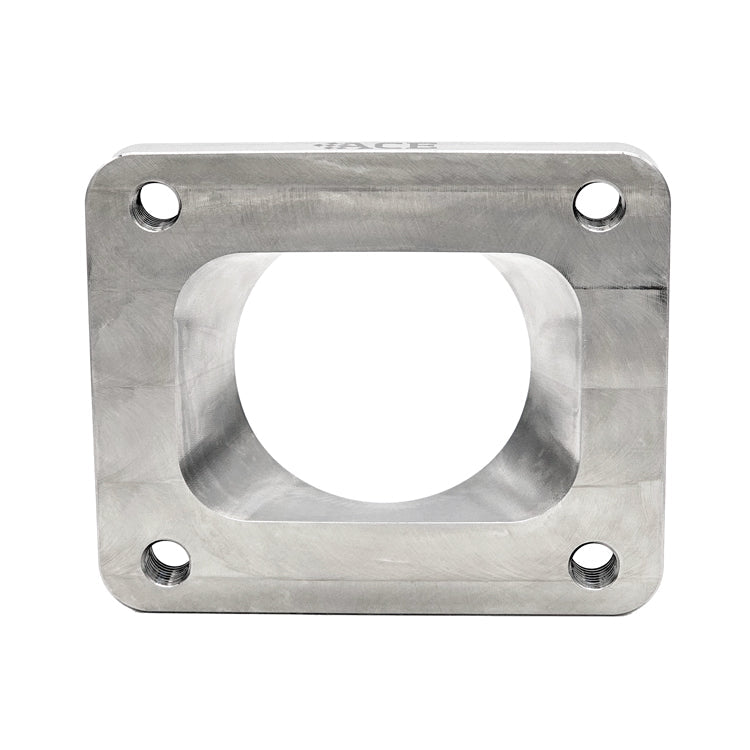 Transition Turbo Flange - Undivided T4 to Single 2.500" OD Tube - 304 Stainless Ace Race Parts