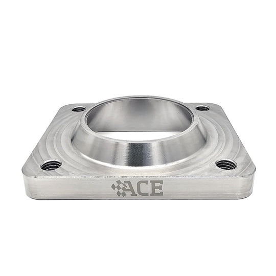 Transition Turbo Flange - Undivided T4 to Single 2" NPS (2.375" OD) - 304 Stainless Ace Race Parts