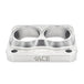 Transition Turbo Flange - Divided T4 to Dual 1-1/2" NPS (1.900" OD) - 304 Stainless Ace Race Parts
