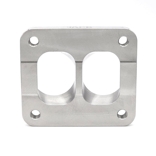 Transition Turbo Flange - Divided T4 to Dual 1-1/2" NPS (1.900" OD) - 304 Stainless Ace Race Parts