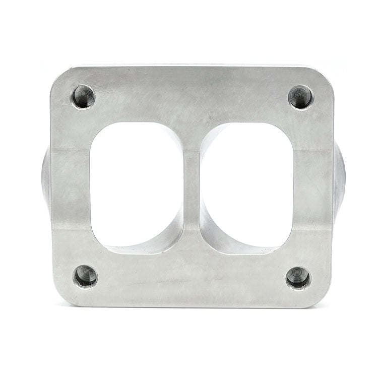 Transition Turbo Flange - Divided T4 to Dual 2.250" OD Tube - 304 Stainless Ace Race Parts
