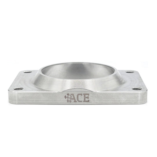 Transition Turbo Flange - Undivided T6 to Single 3.000" OD Tube - 304 Stainless Ace Race Parts