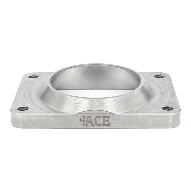 Transition Turbo Flange - Undivided T6 to Single 3.000" OD Tube - 304 Stainless Ace Race Parts