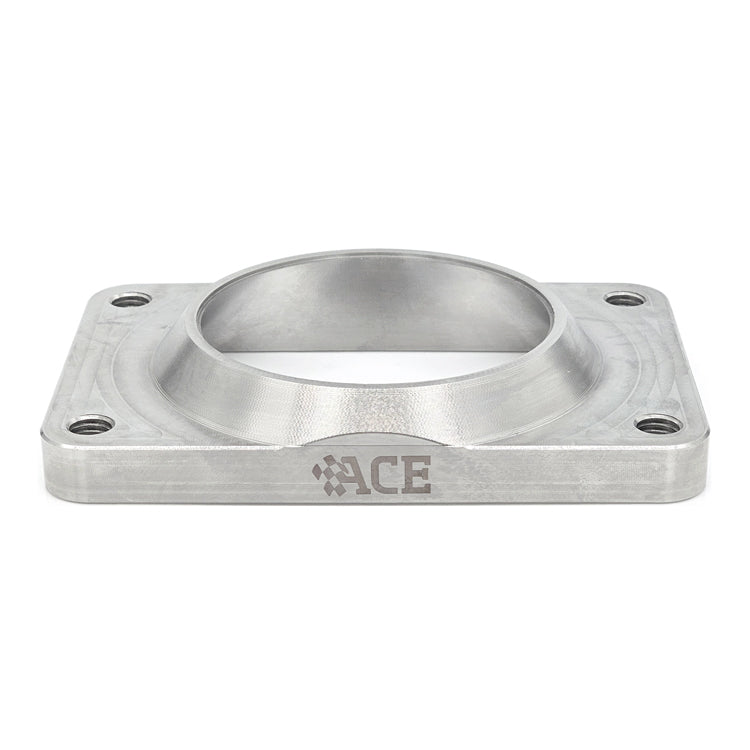 Transition Turbo Flange - Undivided T6 to Single 3.000" OD Tube - 304 Stainless Ace Race Parts