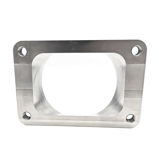 Transition Turbo Flange - Undivided T6 to Single 3.500" OD Tube - 304 Stainless Ace Race Parts