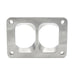 Transition Turbo Flange - Divided T6 to Dual 2.250" OD Tube - 304 Stainless Ace Race Parts
