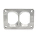 Transition Turbo Flange - Divided T6 to Dual 2.250" OD Tube - 304 Stainless Ace Race Parts