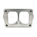 Transition Turbo Flange - Divided T6 to Dual 3.000" OD Tube - 304 Stainless Ace Race Parts