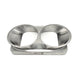 Transition Turbo Flange - Divided T6 to Dual 3.000" OD Tube - 304 Stainless Ace Race Parts