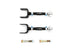 SPL Part Tesla Model 3 / Model Y Rear Upper Lateral (Camber) Links FR SPORT