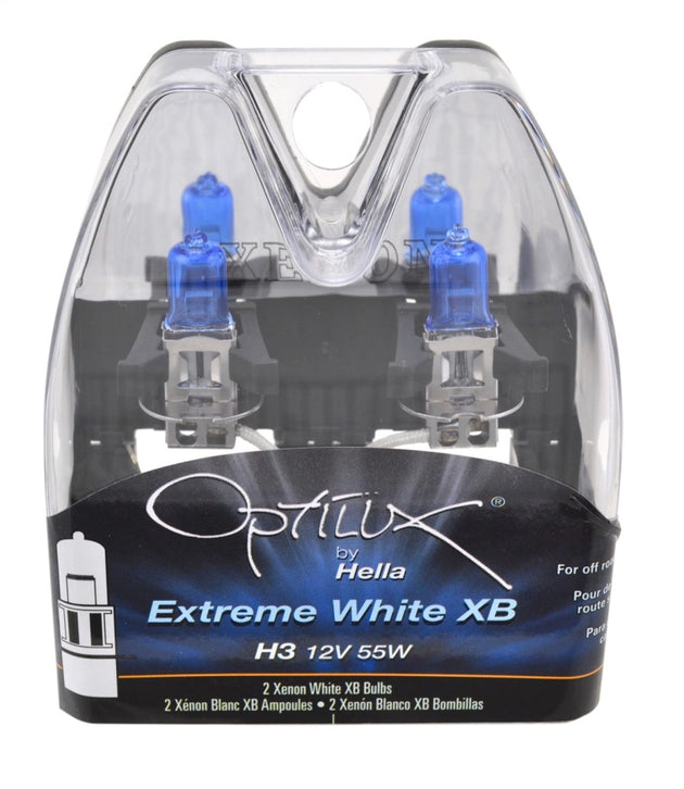 Hella H3 12V 55W Xen White XB Bulb (Pair) - DFW Speed Syndicate