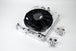 Universal Half Radiator - Evo 7/8/9 / 92-00 Civic - W/ SPAL Fan & Shroud - DFW Speed Syndicate