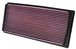 K&N 96-02 Jeep Wrangler 2.5L L4 / 96-06 4.0L L4 Drop In Air Filter - DFW Speed Syndicate
