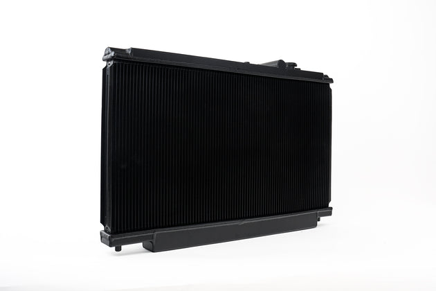 93-98 Toyota A80 Supra (NA/TT) High-Performance All-Aluminum Radiator - Black - DFW Speed Syndicate