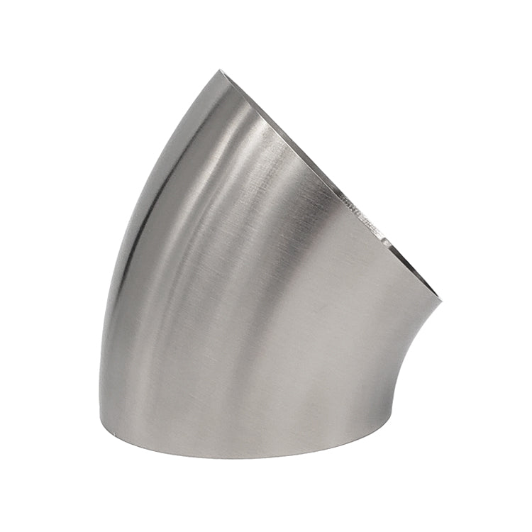 1.500" OD x 0.039" (1mm) Tight Radius 45° Mandrel Bend - (1.950" CLR) - CP1 Titanium Ace Race Parts