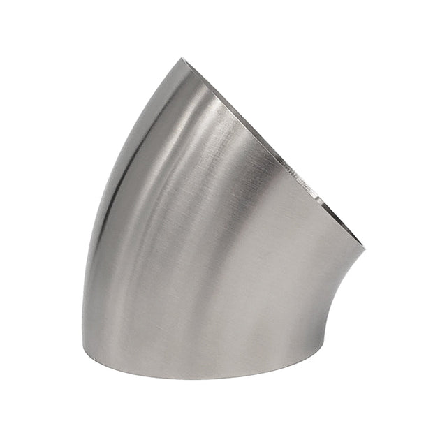 1.500" OD x 0.039" (1mm) Tight Radius 45° Mandrel Bend - (1.950" CLR) - CP1 Titanium Ace Race Parts