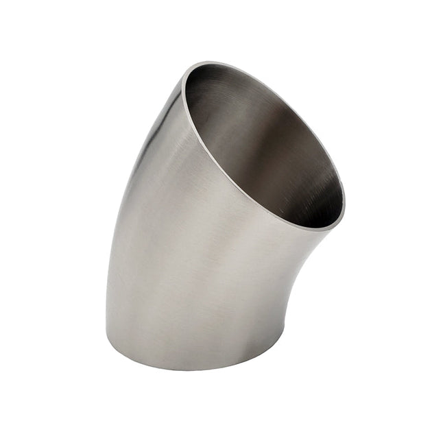 1.500" 16ga 45° Mandrel Bend - (2.250" CLR) - Brushed Finish - 304 Stainless Ace Race Parts
