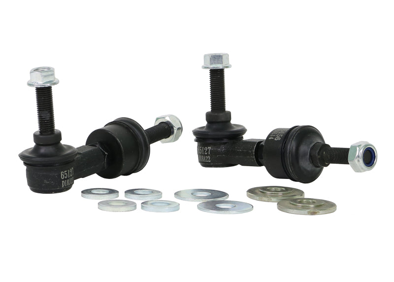 Whiteline 89-98 Nissan 240SX S13 & S14 Rear Swaybar link kit-adjustable ball end links - DFW Speed Syndicate