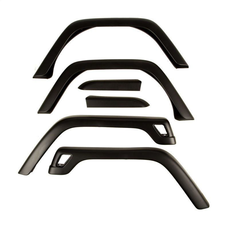Omix 6-Piece Fender Flare Kit- 97-06 Jeep Wrangler - DFW Speed Syndicate