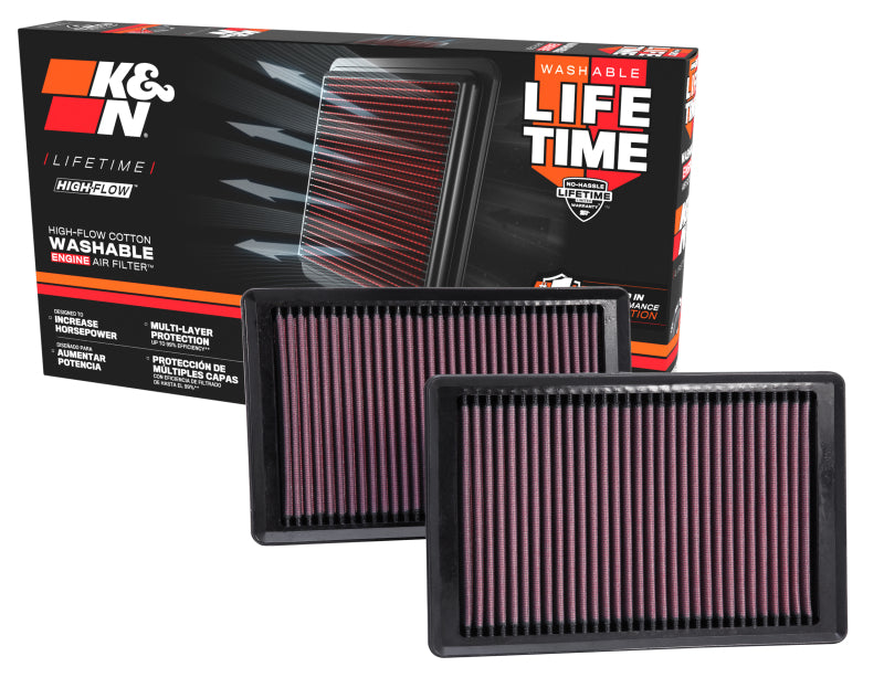 K&N Replacement Air Filter 10-12 Jaguar XK/XKR 5.0L V8 - DFW Speed Syndicate