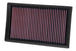 K&N Replacement Air FIlter 12-13 VW Golf VII 1.6L/2.0L DSL / 13 Audi A3 1.6L/2.0L DSL/13 A3 1.8L F/I - DFW Speed Syndicate