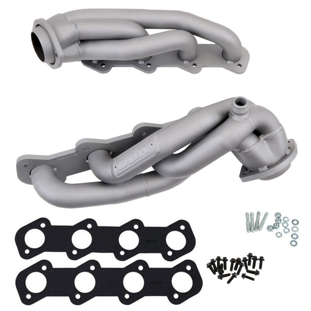 BBK 99-03 Ford F Series Truck 5.4 Shorty Tuned Length Exhaust Headers - 1-5/8 Titanium Ceramic BBK