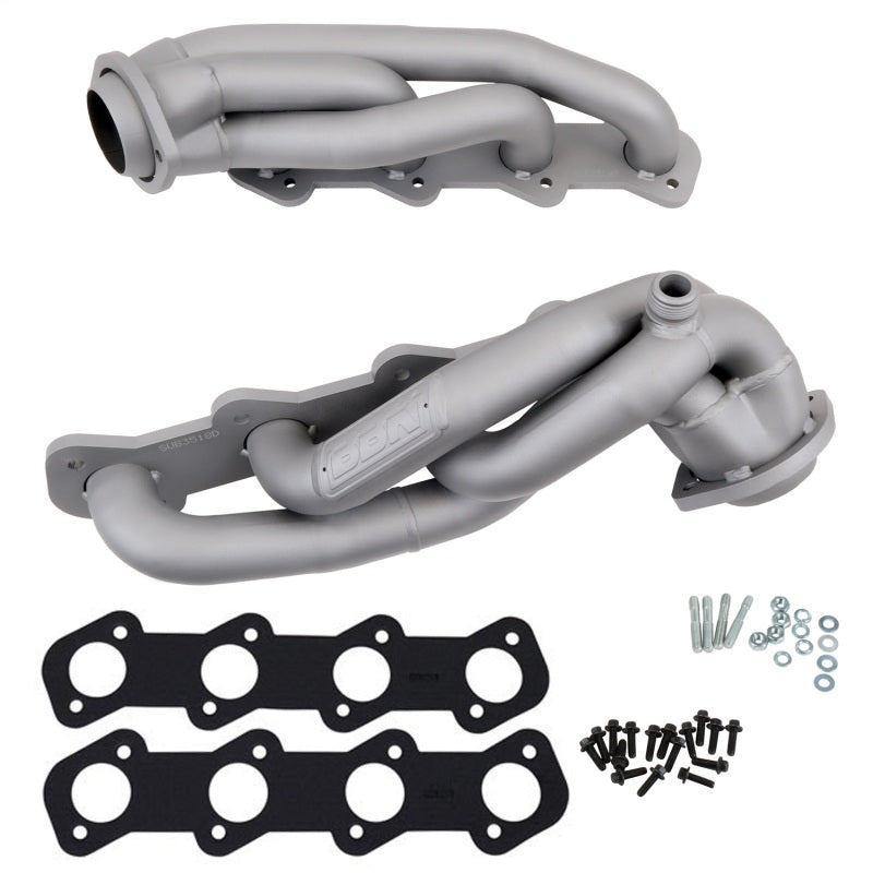 BBK 99-03 Ford F Series Truck 5.4 Shorty Tuned Length Exhaust Headers - 1-5/8 Titanium Ceramic BBK
