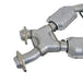 BBK 96-98 Mustang 4.6 GT High Flow X Pipe With Catalytic Converters - 2-1/2 BBK
