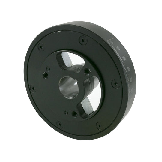 TSP Harmonic Balancer/Damper; Chevy Small Block 400; Satin Black 6 3/4" Top Street Performance