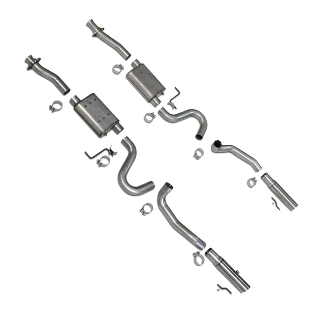 BBK MUSTANG GT LX COBRA VARITUNE FULL CAT BACK EXHAUST SYSTEM SS TIPS - DFW Speed Syndicate