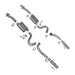 BBK MUSTANG GT LX COBRA VARITUNE FULL CAT BACK EXHAUST SYSTEM SS TIPS - DFW Speed Syndicate