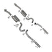 BBK MUSTANG GT LX COBRA VARITUNE FULL CAT BACK EXHAUST SYSTEM SS TIPS - DFW Speed Syndicate