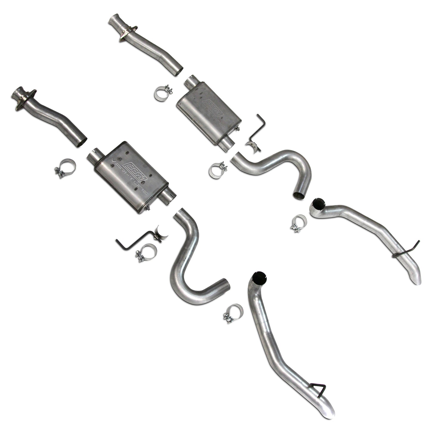 BBK MUSTANG GT ONLY VARITUNE FULL CAT BACK EXHAUST SYSTEM - DFW Speed Syndicate