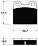 Porterfield Brake Pads for 1985 SAAB 900 Series FR SPORT