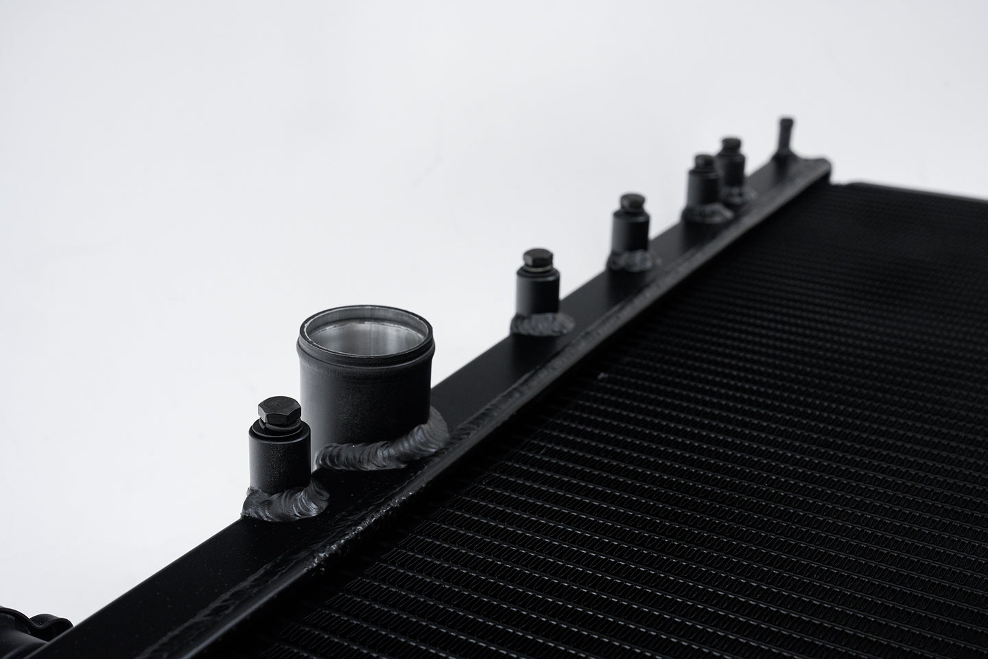 02-07 Subaru Impreza WRX/STI All-Aluminum Radiator - W/ Filler Neck - Black - DFW Speed Syndicate
